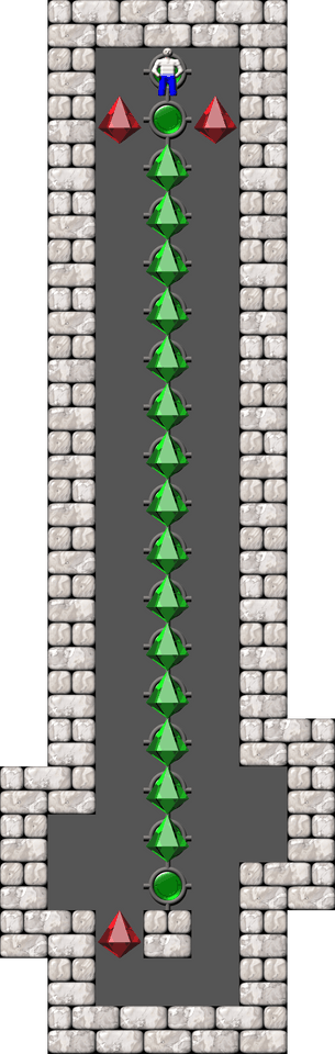 Sokoban Fibonacci Challenge level 14